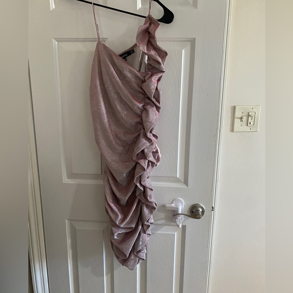 Naanaa Rouched dress NWT